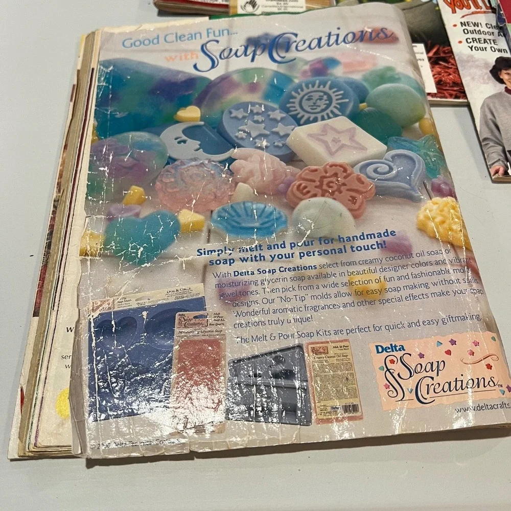 Crafts 'n Things Magazine Lot‎ of 10+ Mixed Christmas Halloween Crafts